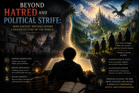 Beyond Hatred and Political Strife: How Fantasy Writing Offers a Bigger Picture of the World.